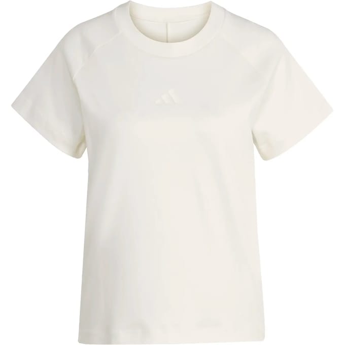 Adidas Soft Lux T-shirt Dames Wit