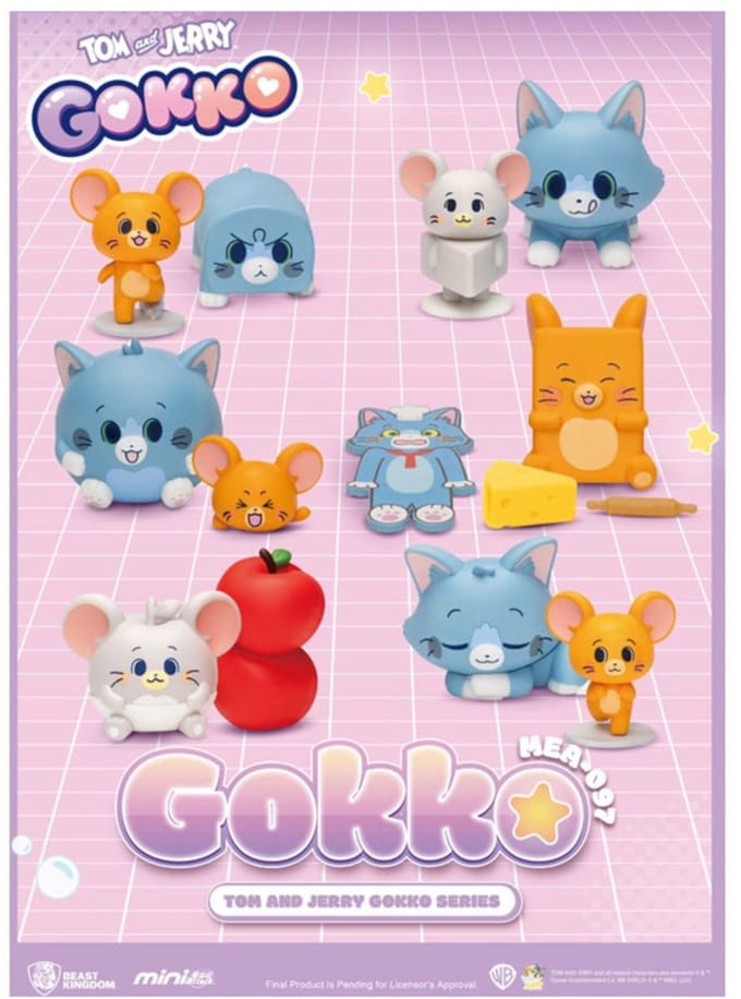 Tom & Jerry Gokko Series figures Blind Box (6)