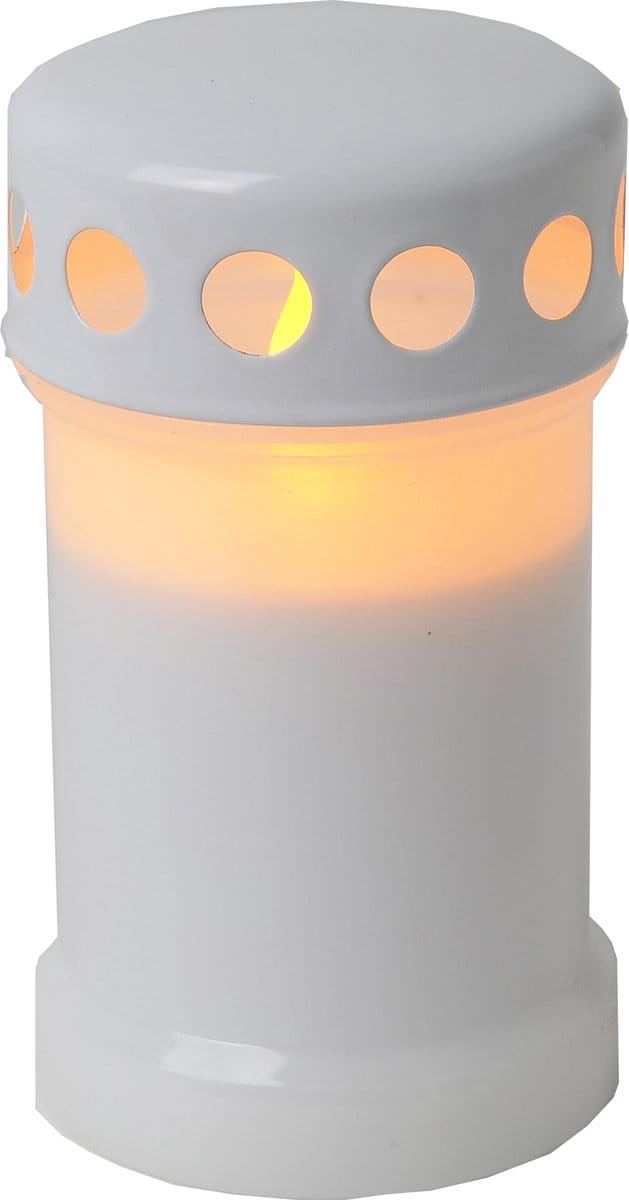 067-30 LED-Windlicht ,weiss