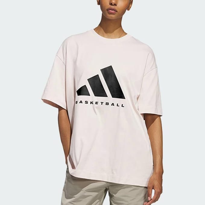Adidas Adi Basketball T-shirt Roze