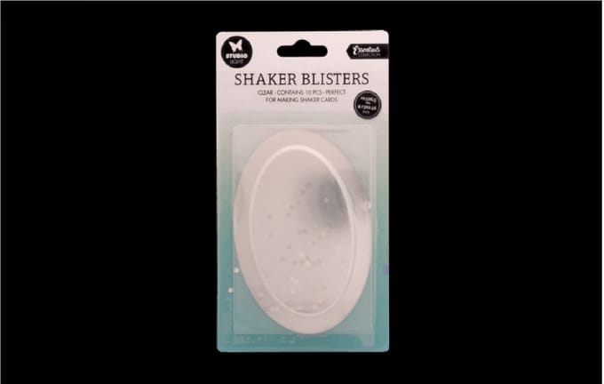 Shaker window blister oval - 10 stuks