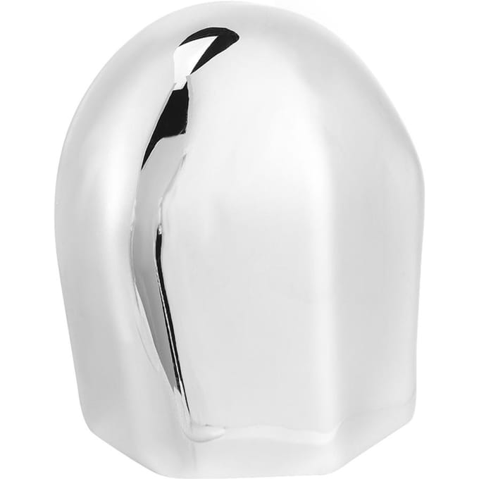 Cache de Klaxon de Moto de Remplacement Adapté aux Modèles Touring avec Klaxons d'Origine 1993-2018(argent ) white