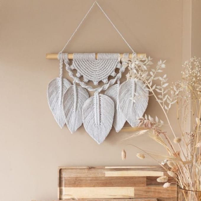 Hoooked - Diy Wall Hanging Faros Biscuit Haakpakket