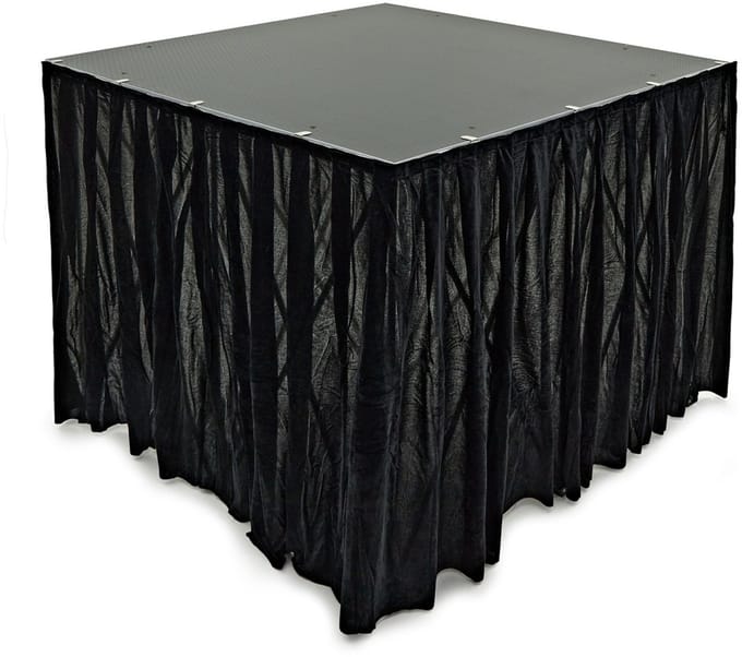 80cm x 200cm Staging Valance by Gear4music