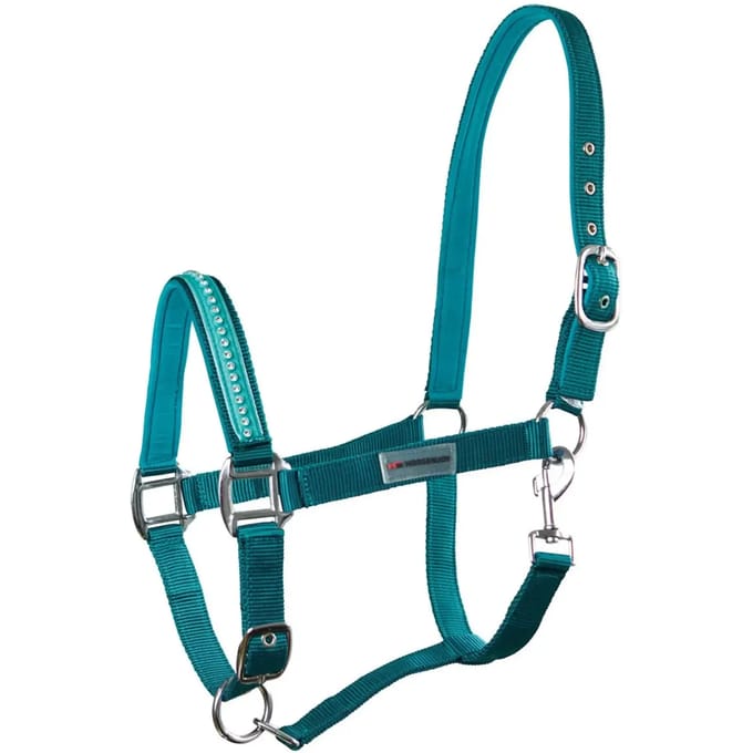 Nylon paardenhalster Horsenjoy Glitter