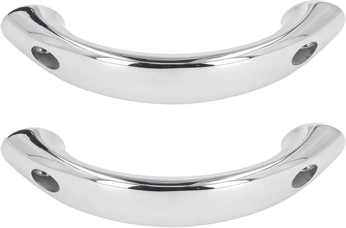 Yacht Handgrepen Set van 2 - 165mm Marine Handrail van 316 RVS voor Schepen en Boten