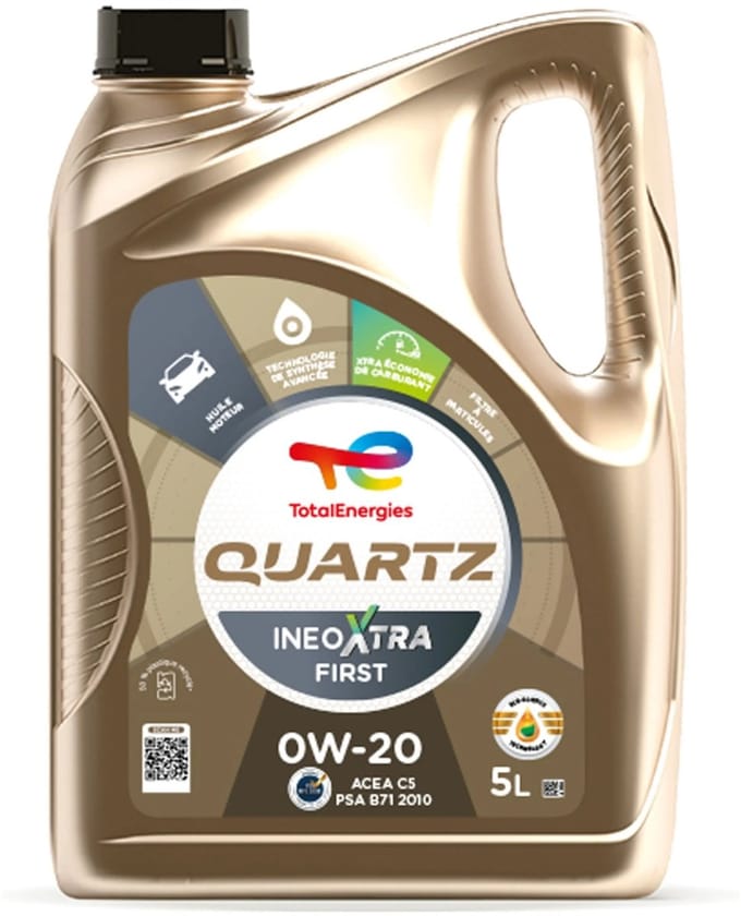 Total Quartz Ineo Xtra First 0w20 motorolie 5 liter