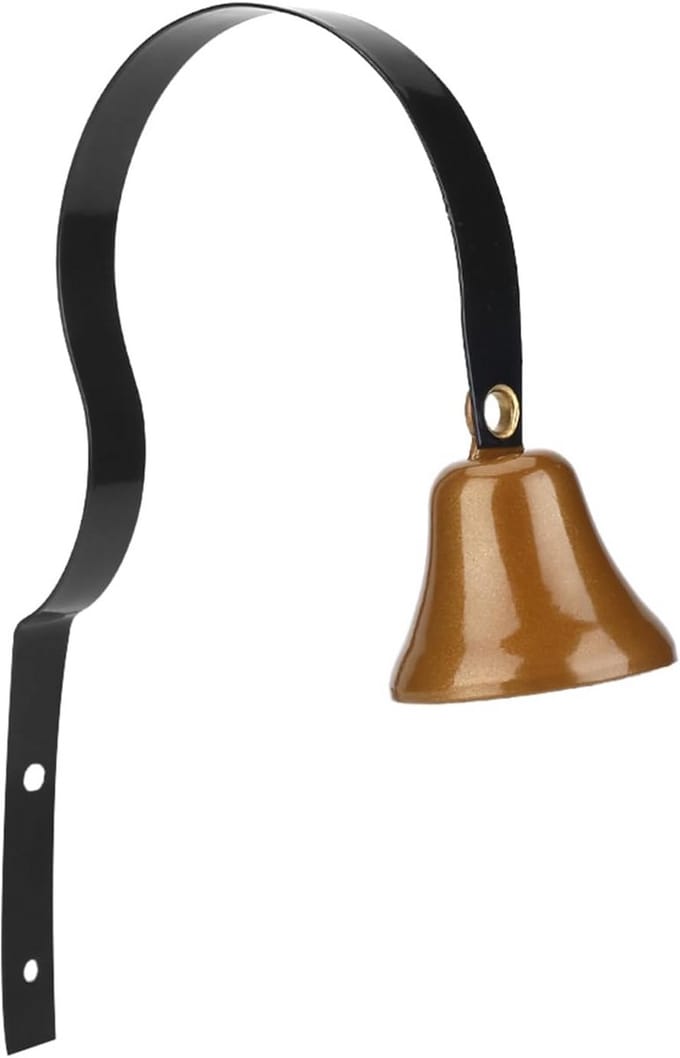 Antieke Wandbel voor Decoratie en Gebruik
