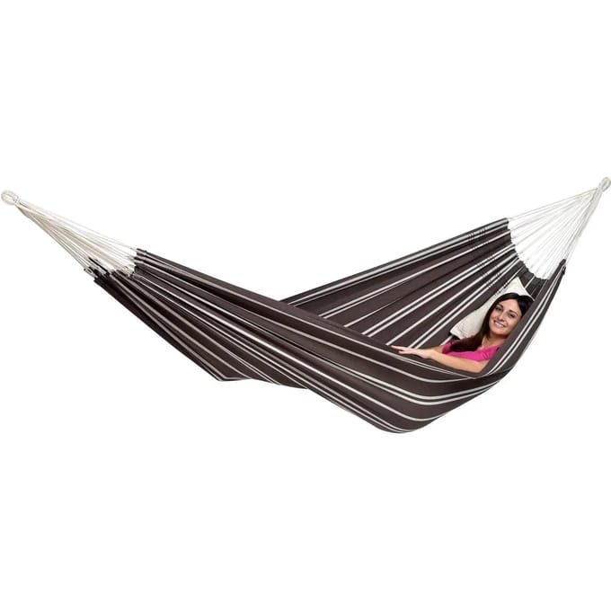 Amazonas barbados 2-pers hangmat – mocca