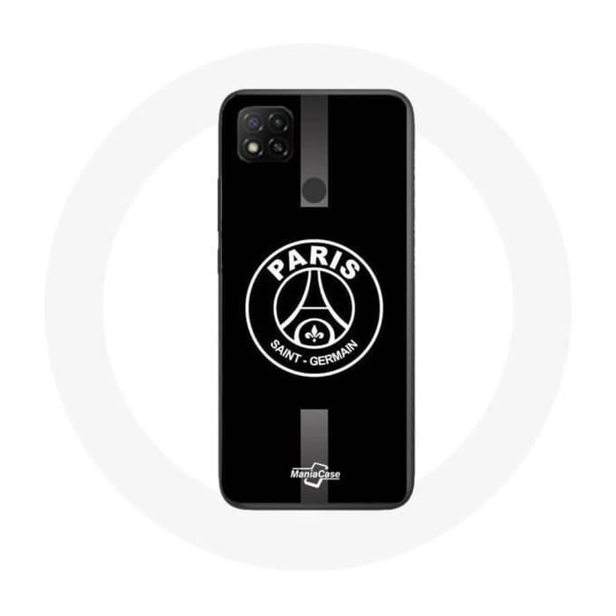 Coque - Xiaomi - Redmi 9C - PSG Logo Jordan - Gris - Souple - Sportif gris