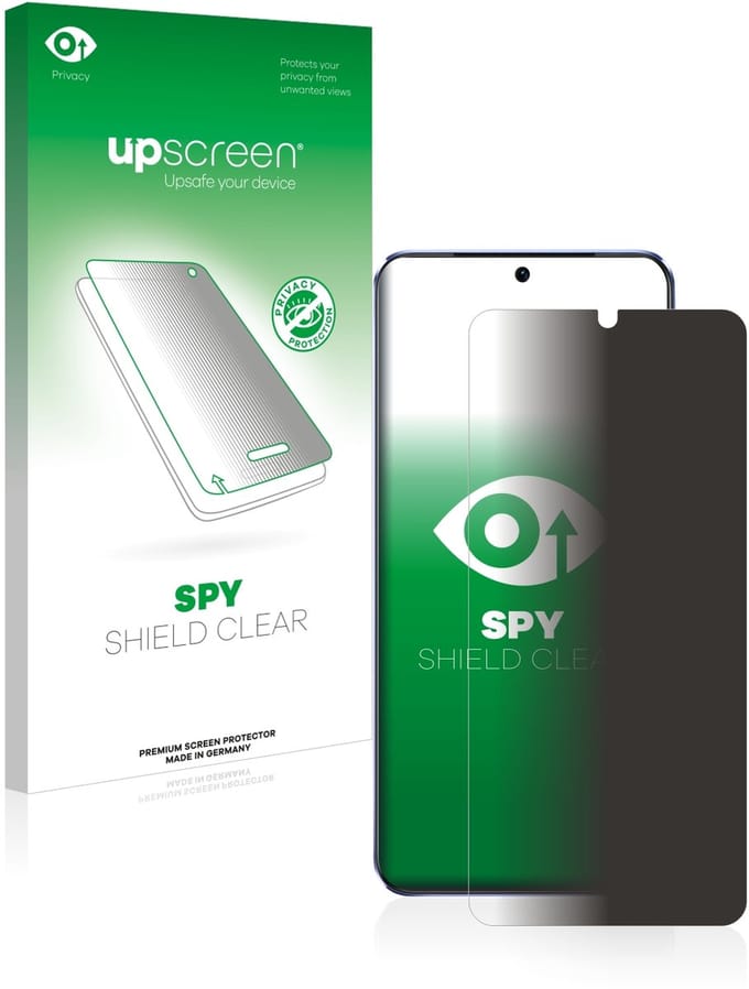 upscreen - privacy screenprotector voor Vivo V21 5G - Folie Beschermfolie Blauwlichtfilter