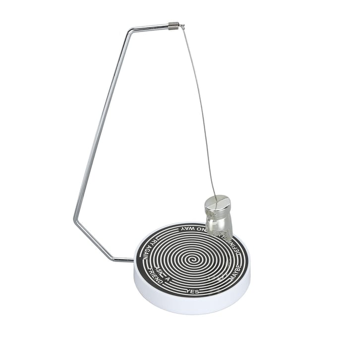 Magnetische Beslisser met Vinger Beslisser Schommelend Dynamisch Bureaublad Speelgoed voor Thuisstudie Kantoor gray