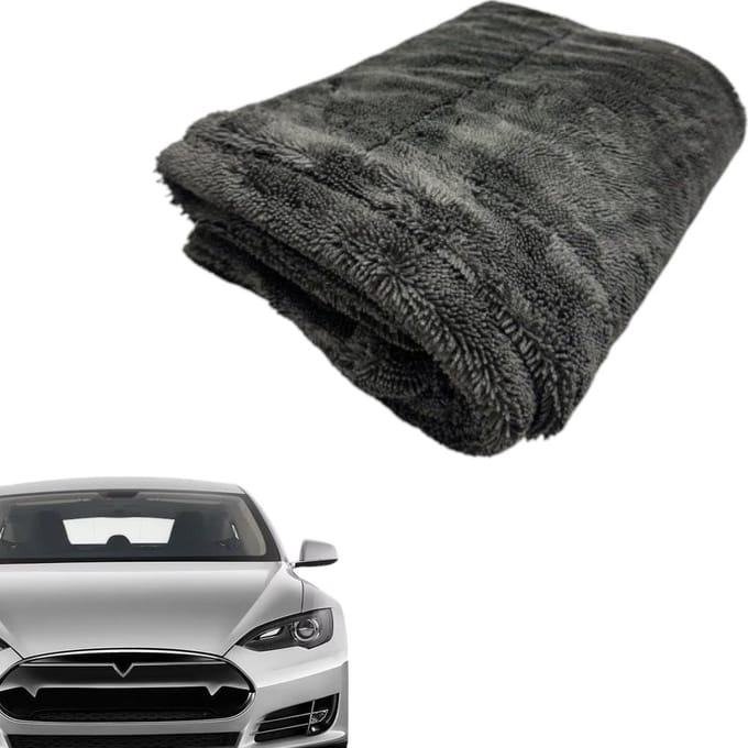 Microvezel Droogdoek 1600 GSM 50x80 cm – Extra Dik & Absorberend – Voor Auto, Badkamer, Glas & Huisdieren
