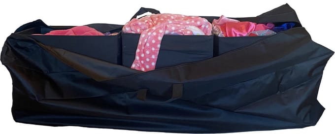 CUHOC - Kleding Opbergtas - Waterdicht - met handvatten - 125x32x50 cm