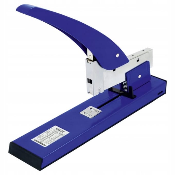Eagle Bureau Nietmachine Blauw - Tot 200 vel