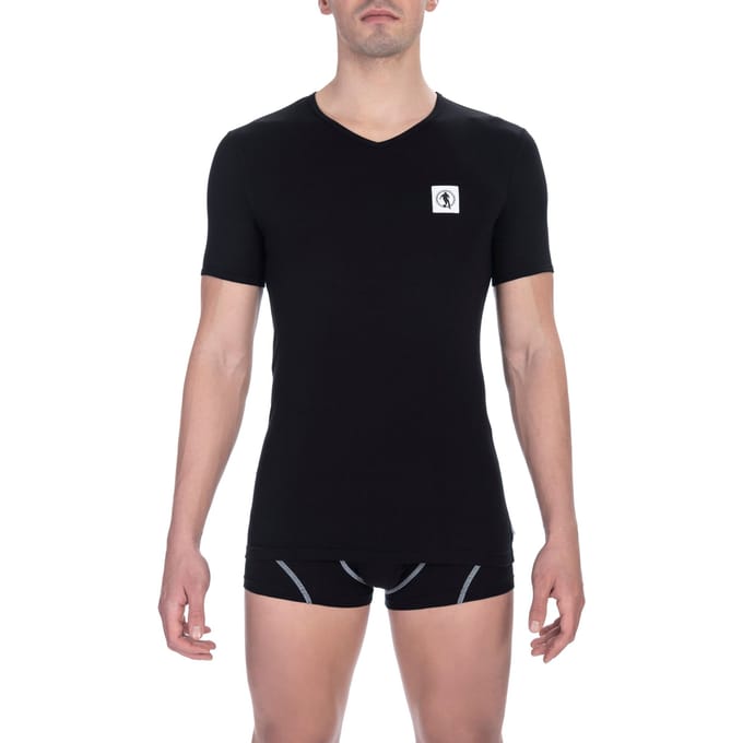 Bikkembergs Zwarte Katoenen T-Shirt