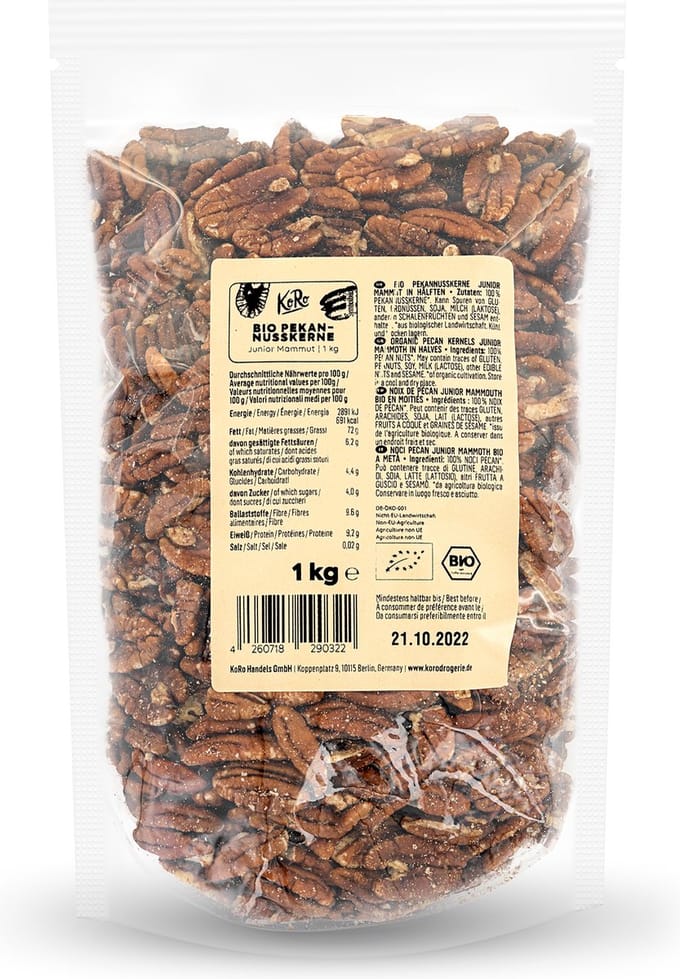 KoRo | Bio pecannoten 1 kg