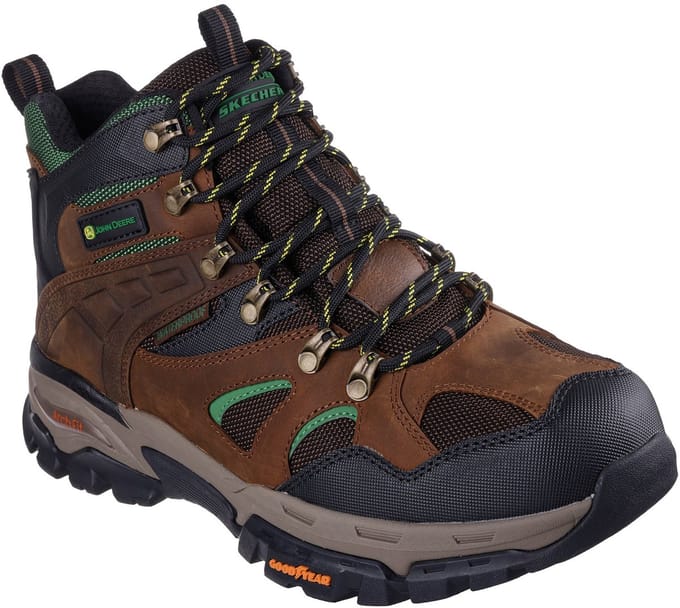 Skechers Heren Arch Fit Tarver LOADER John Deere Laarzen Heren Bruin 256006 CDB