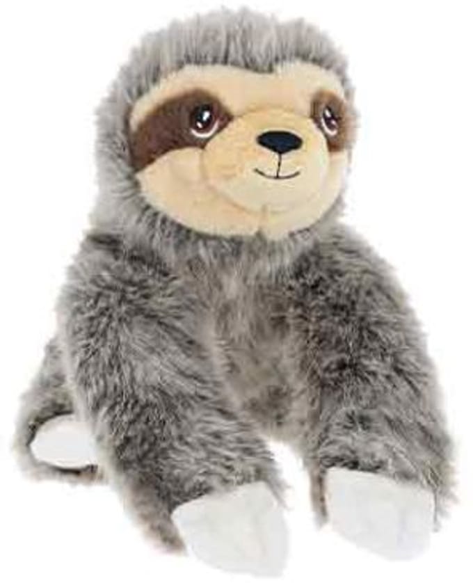 Keel Toys Luiaard - 18 cm - Dieren knuffelbeesten