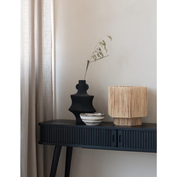 GOOD&MOJO Tafellamp Panama - Naturel - 26x28x26cm - Bohemian