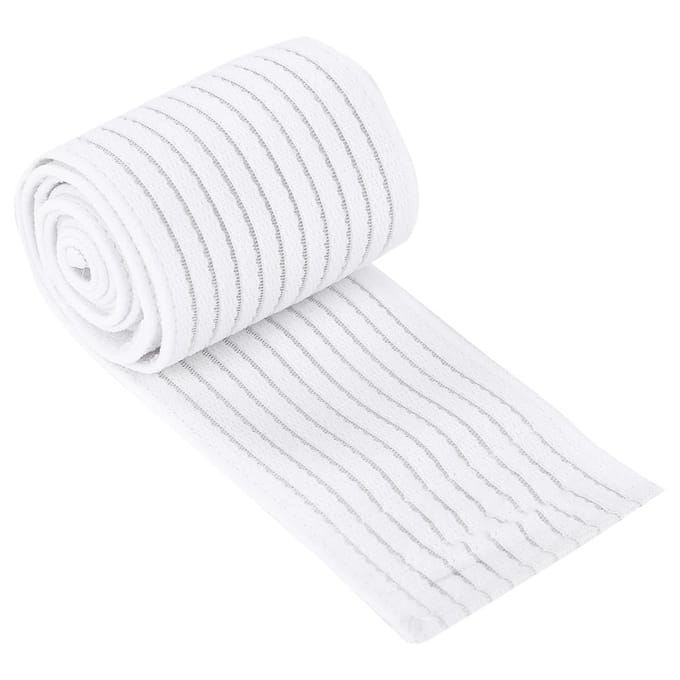 Sport Elastische Band Lifting Compressie Beensteun Knieband Band Brace Wit white