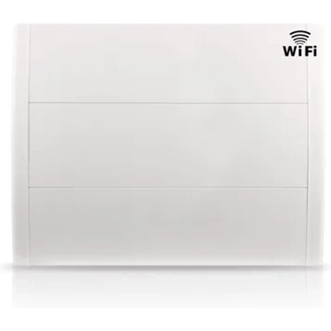 Hjm Spring Gietijzeren Traagheidsradiator Met Wifi 2000w Horizontaal Wit