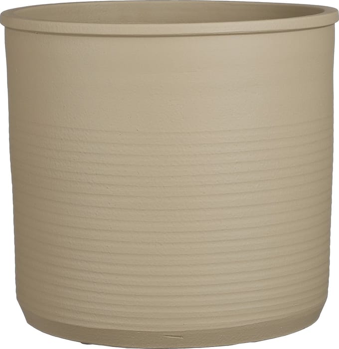 Mica Decorations Momo Bloempot - H29 x Ø32 cm - Taupe