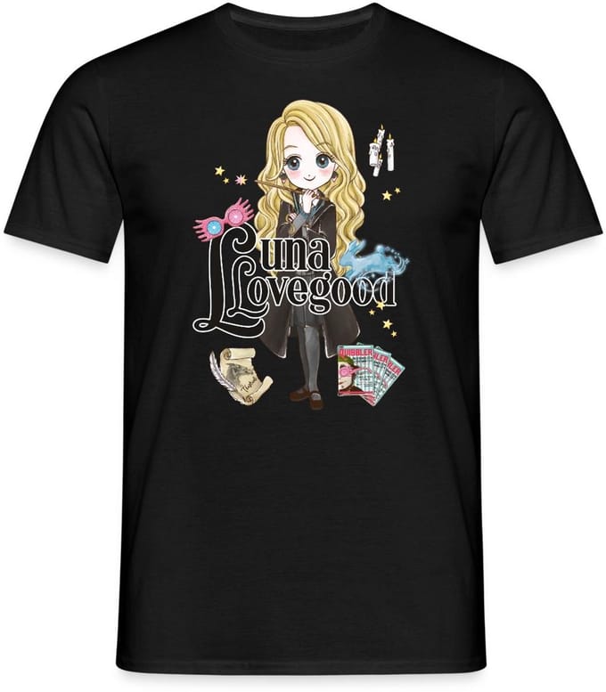 Harry Potter Luna Lovegood T-Shirt Heren