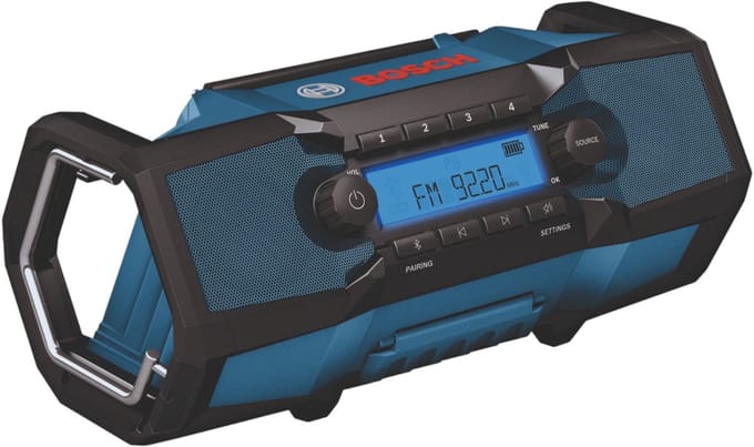 Bosch Professional PRO GPB 18V-3C Accu bouwradio - FM/AM - Bluetooth 18V Basic Body - 06014A3200