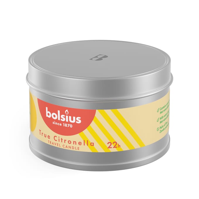 Bolsius Reis en Geur,- Kaars Citronella -