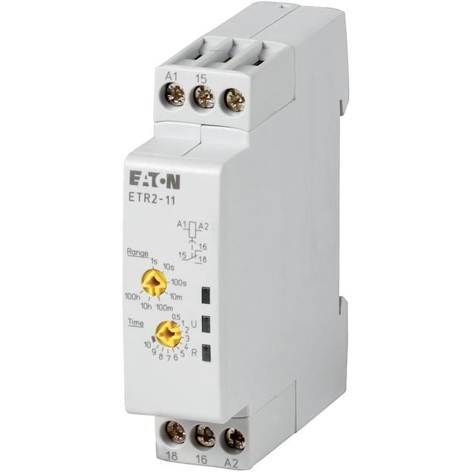 Eaton 262684 ETR2-11 Tijdrelais Multifunctioneel 1 stuk(s) Tijdsduur: 0.05 s - 100 h 1x wisselcontact
