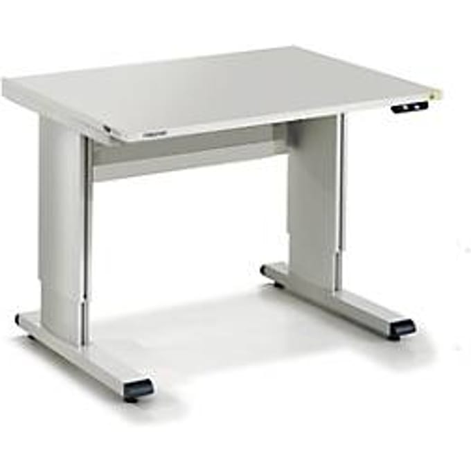 Treston werktafel serie WB, met elektromotor, in hoogte verstelbaar, 1073 mm