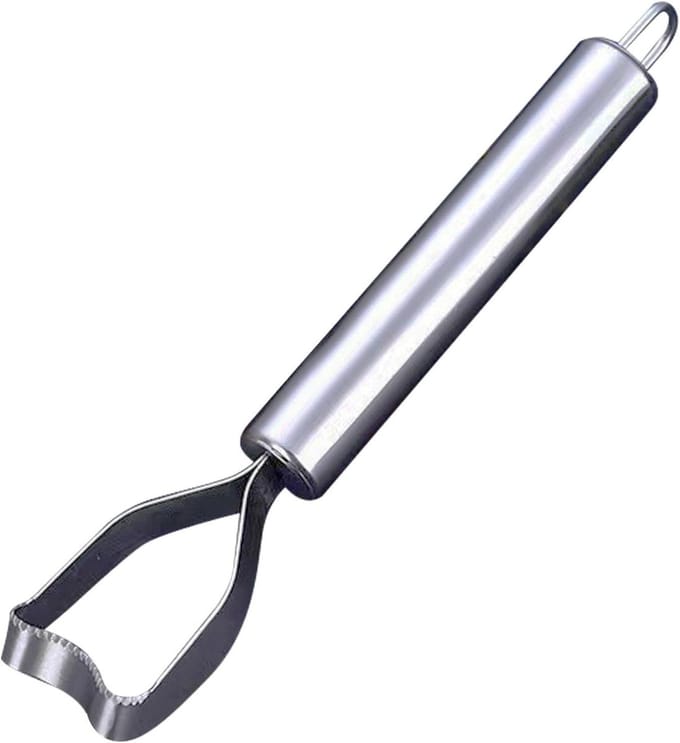 Maïsschraper - Maïsstripper Verwijderaar - Maïs Bereiden - Gekartelde messen - 18 cm - Zilver