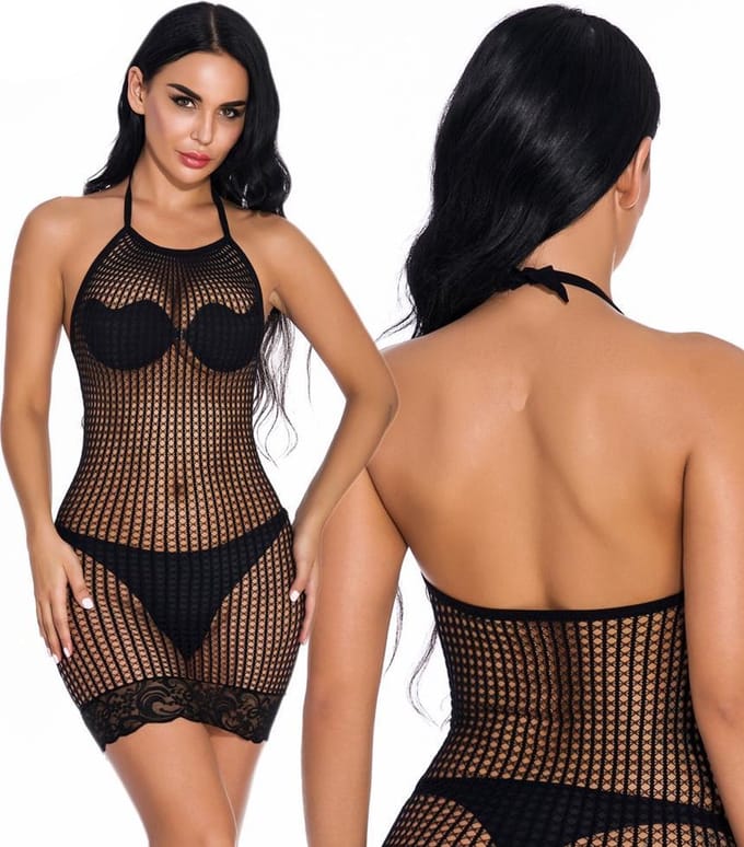 Zwarte body Rafaella