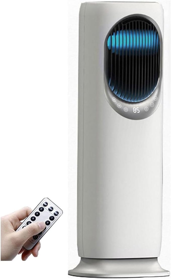 Luchtkoeler - Ventilator - Comfort Verhoging - 2-in-1 Verwarming Koeling - 3L Watertank - Wit