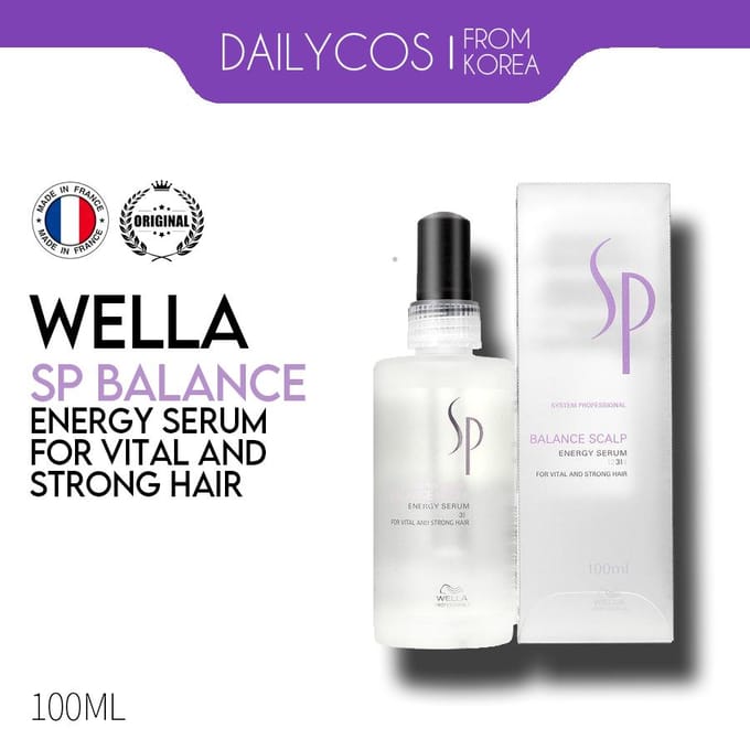 Wella SP Balance Cuir Chevelu Sérum Énergétique (100ml) 1ea white