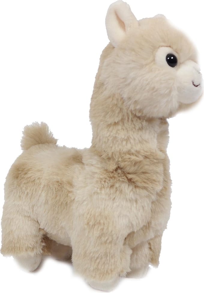 Pia Soft Toys - Pluche Knuffeldier Alpaca - beige - 24 cm