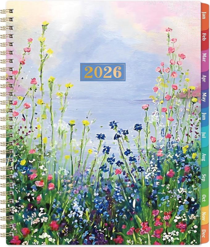 Jaarplanner 2025 Week- en Maandoverzicht januari t/m december met Tabs
