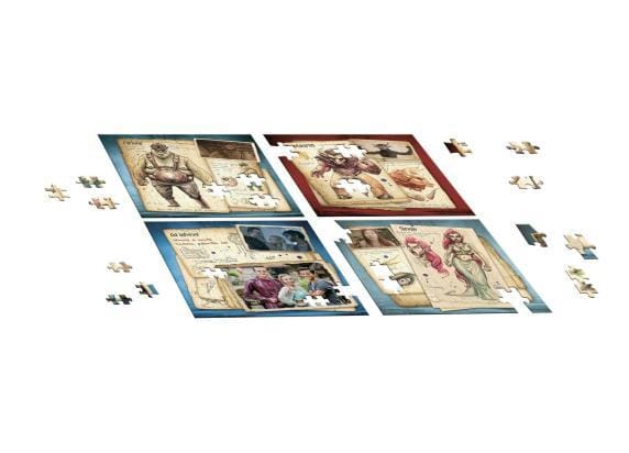 Studio 100 Nachtwacht puzzel 4-in-1 Kinderpuzzels