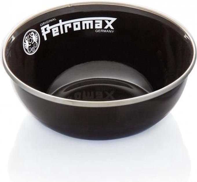 Petromax Emaille Kom Zwart 600ml Per 2 Stuks