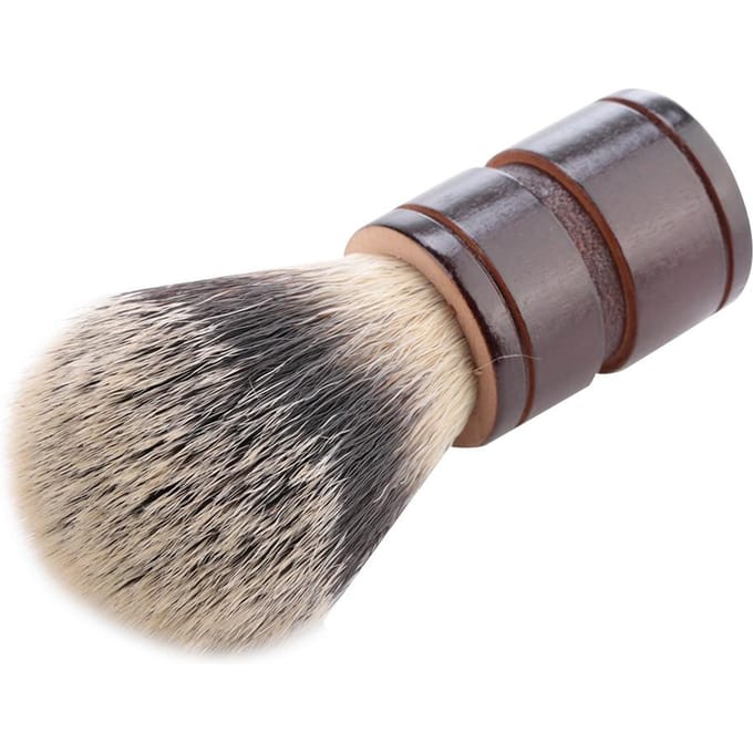 Baard scheergereedschap Baardborstel Voor Mannen Nylon Haarborstel Snor Borstel (3 kleuren) gray