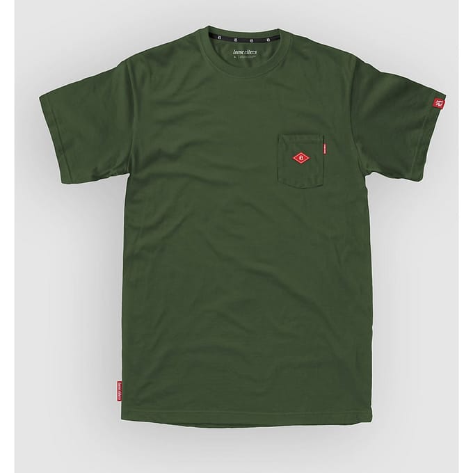 Loose Riders Base Tech Tee groen