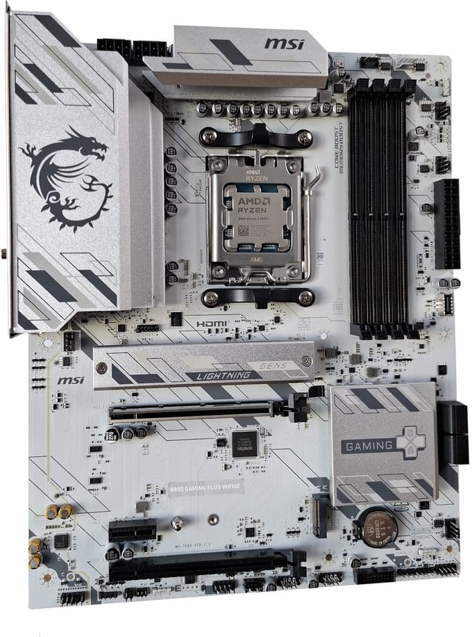 Azerty Combokit MSI Gaming 9850X3D - Combokit - AMD Ryzen 7 9850X3D - MSI B850 Gaming Plus WiFi6E