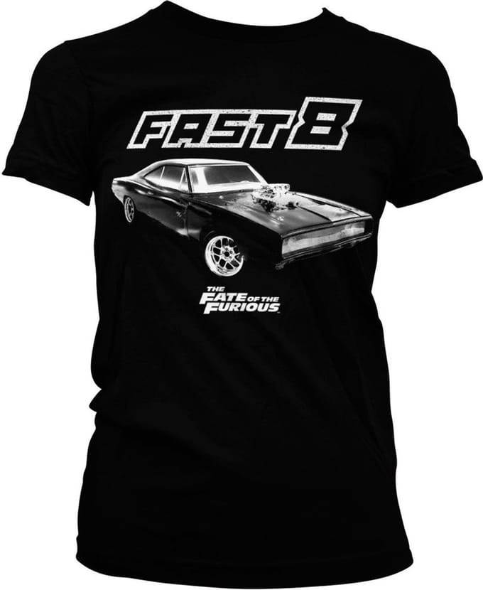 The Fast And The Furious Dames Tshirt -M- Dodge Zwart