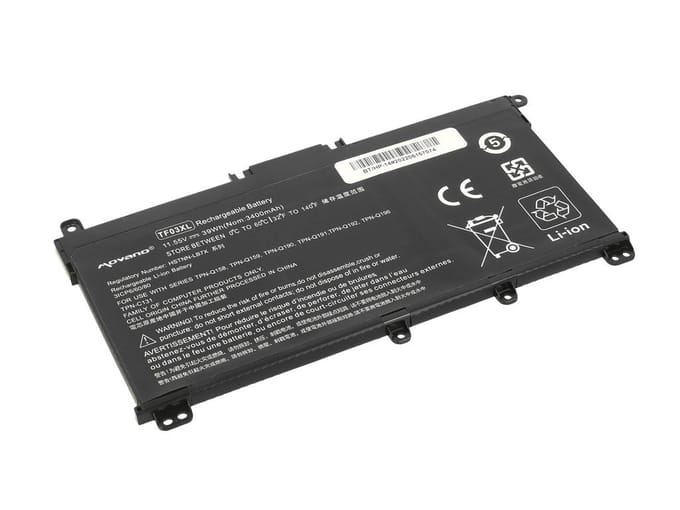 Movano TF03XL Serie - Batterij - Compatible - Lange Levensduur - Veiligheidssysteem