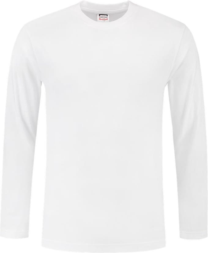 Tricorp casual shirt - lange mouw - 101006 - Wit - maat XS