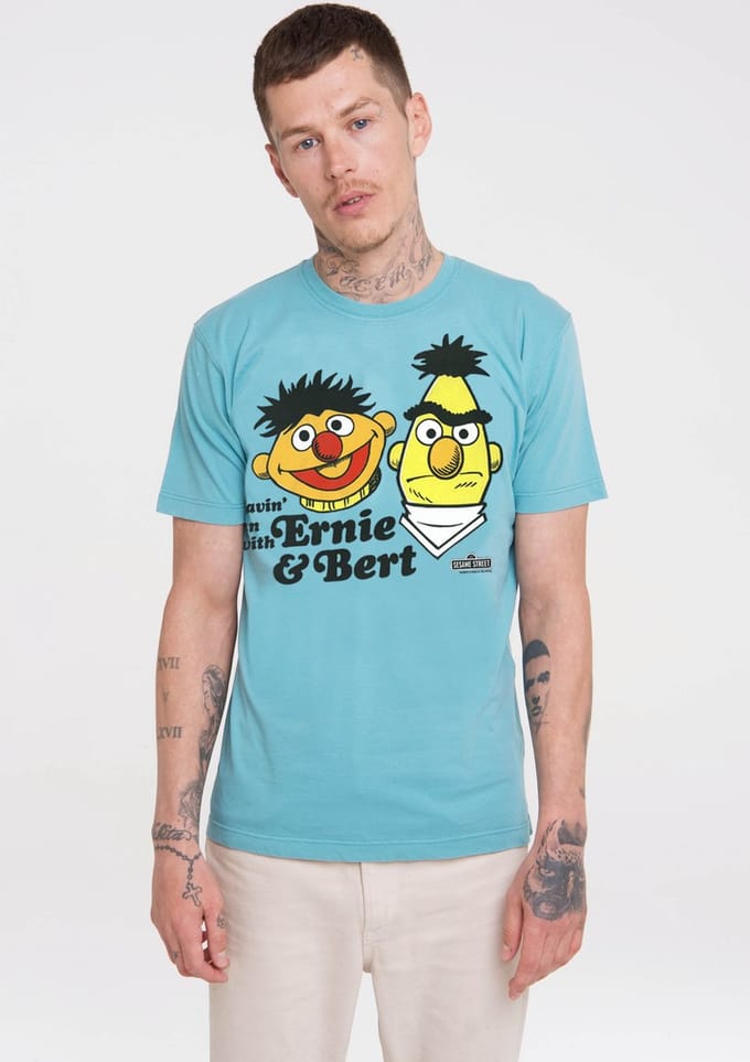 Logoshirt T-Shirt Sesamstrasse - Ernie & Bert | Havin' Fun