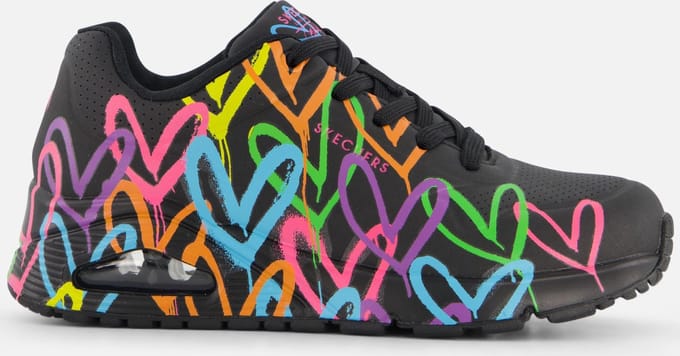 Lage Sneakers Skechers Jgoldcrown: Uno - Highlight Love