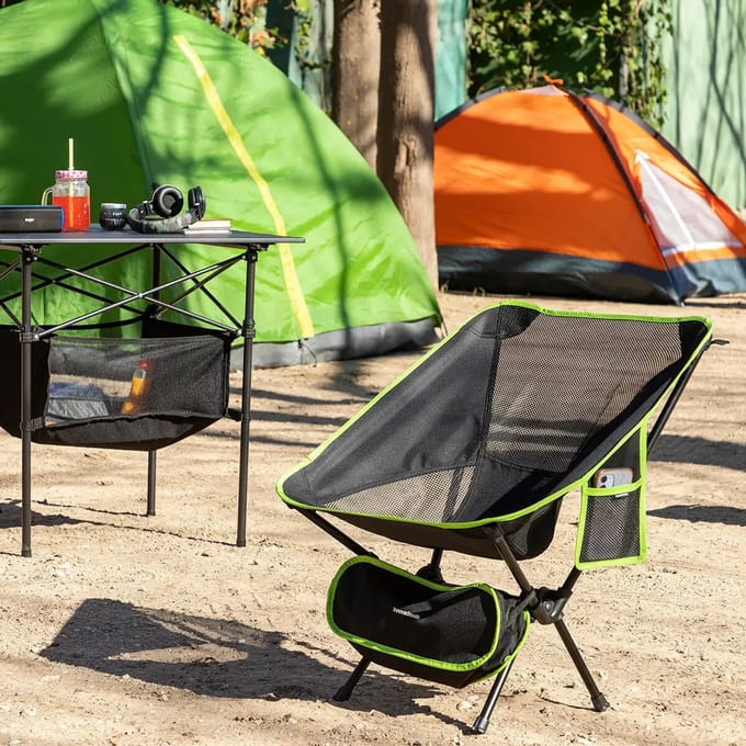 Opvouwbare campingstoel van InnovaGoods: Folstul