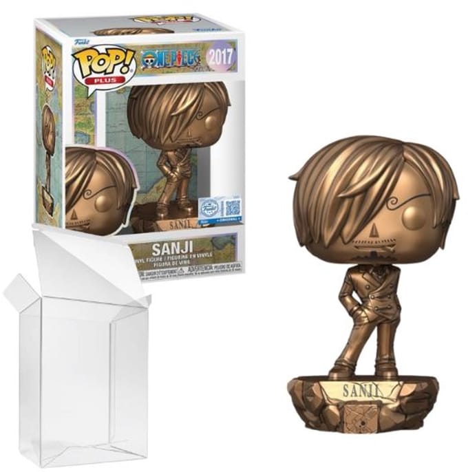 Funko Pop! Plus: One Piece - Sanji (Bronze Statue) #2017 Funko Exclusive